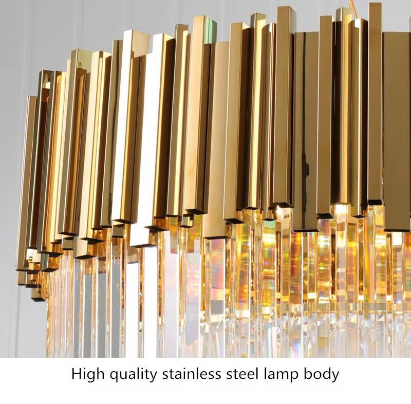 Modern crystal chandelier LED light