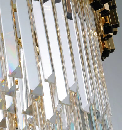 Modern crystal chandelier LED light