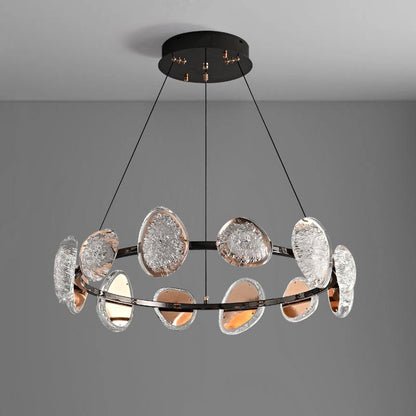 Crystal Platinum Chandelier