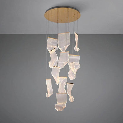 Luxury postmodern chandelier