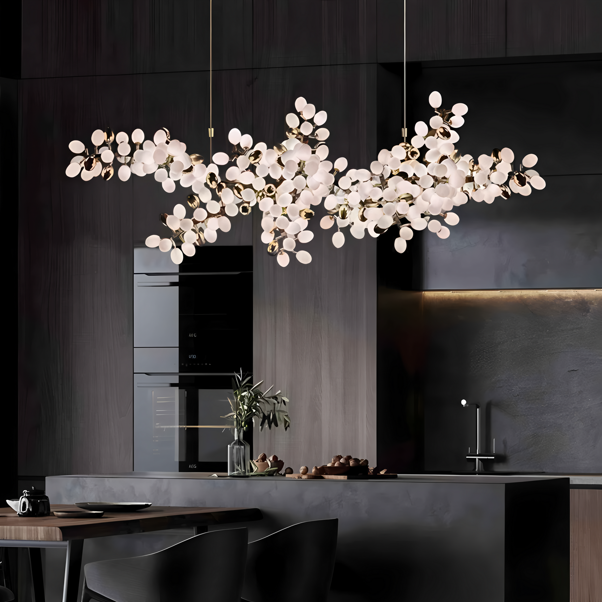 Bubble Branch Chandelier