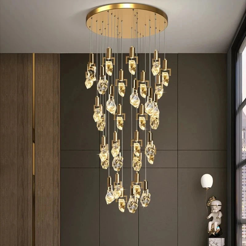 MODERN STAIRCASE CHANDELIER