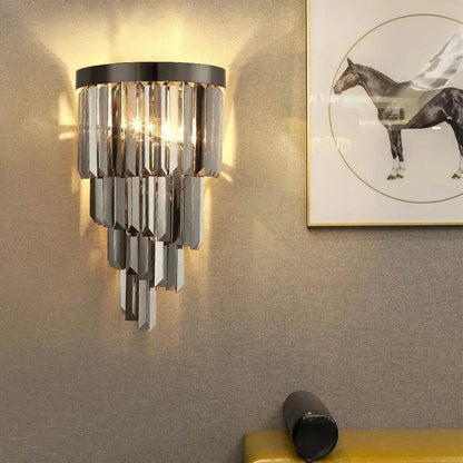 Tilt Crystal Wall Light