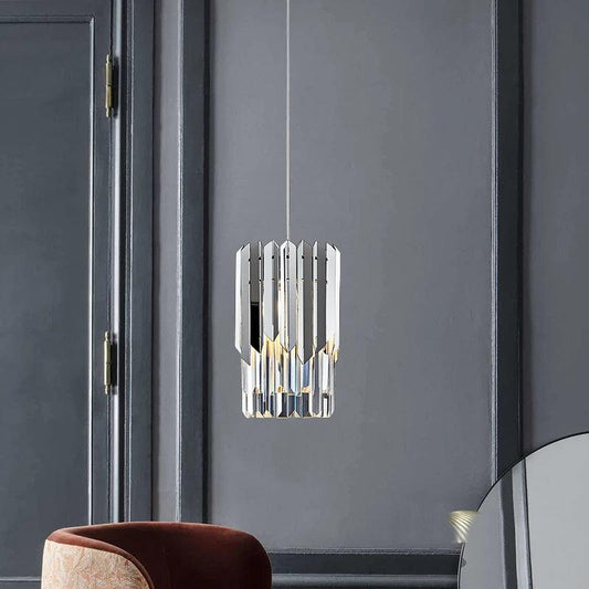 Metal Crystal Chandelier