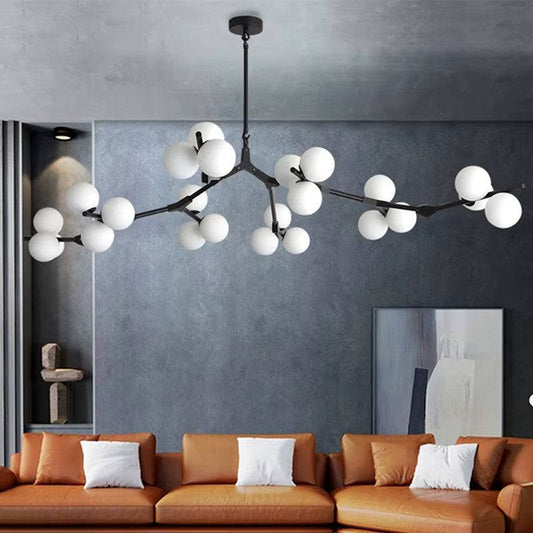 Glass Modern Chandelier
