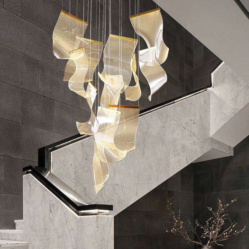 Luxury postmodern chandelier