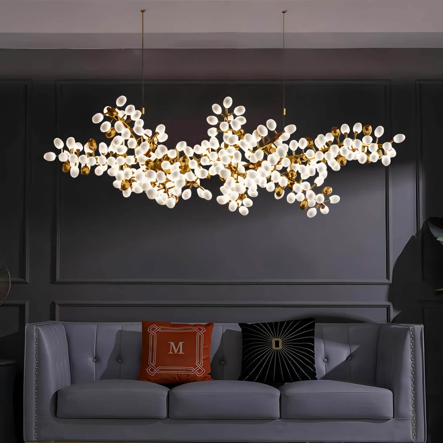 Bubble Branch Chandelier