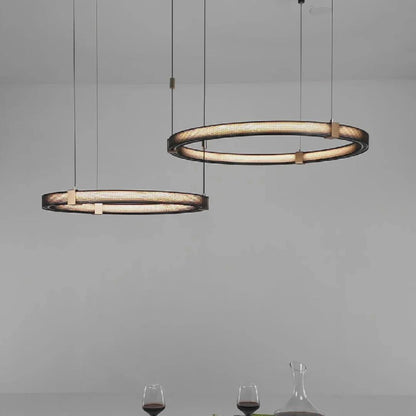 Matrix Ceiling Rings Chandelier