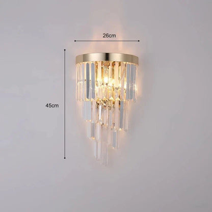 Tilt Crystal Wall Light