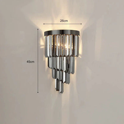 Tilt Crystal Wall Light