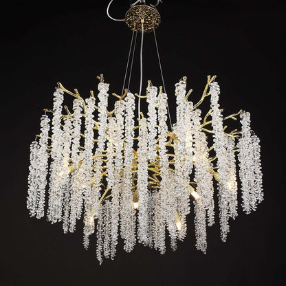 Vintage tree branch chandelier