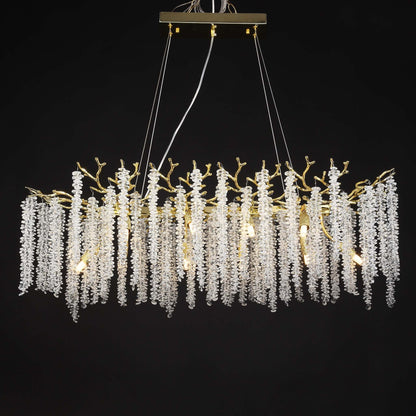 Vintage tree branch chandelier