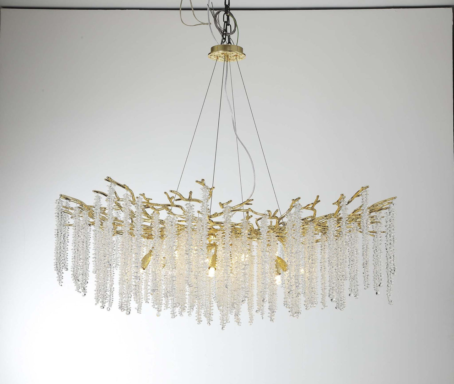 Vintage tree branch chandelier