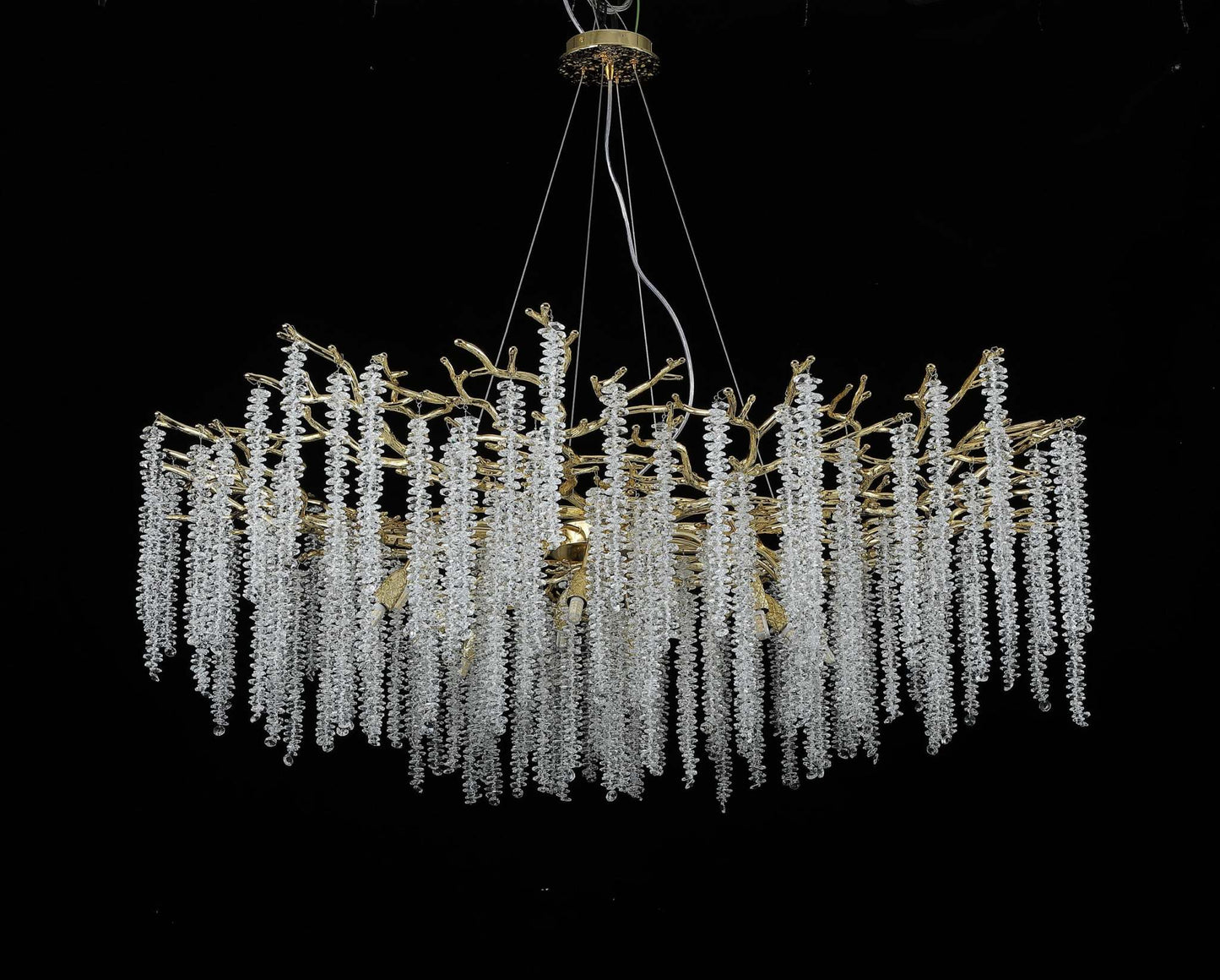 Vintage tree branch chandelier