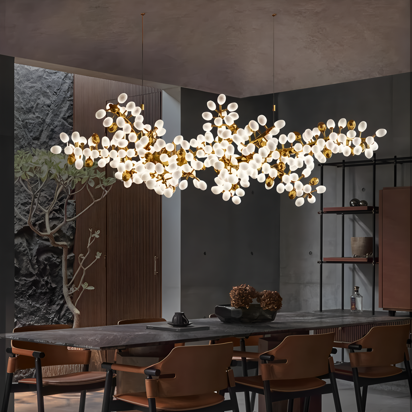 Bubble Branch Chandelier