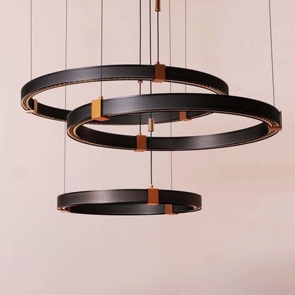 Matrix Ceiling Rings Chandelier