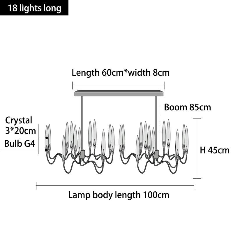 LUXURY POSTMODERN CHANDELIER